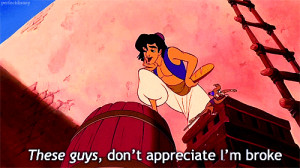 Aladdin #Disney #my gif #One Jump Ahead #Abu