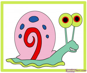 spongebob gary the snail