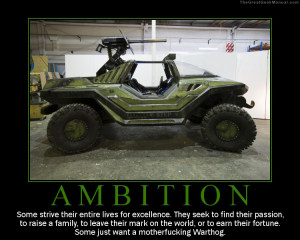 Motivational Poster: Ambitions
