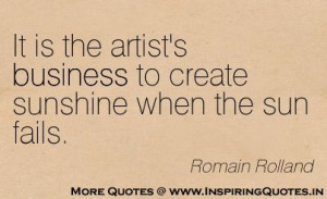 Romain Rolland Quotes, Inspirational Thoughts, Proverbs by Romain ...