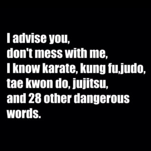 Don't mess with me :)