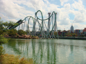 Universal Studios Orlando Theme Park Map