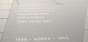 Description Korean War Veterans Memorial Our Nation Honors.jpg