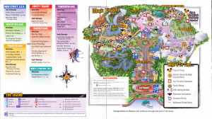 Map Magic Kingdom Disney World