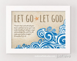 bible verses about letting go