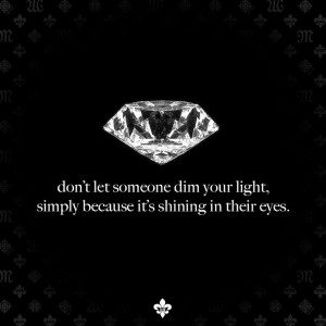 Shine Bright Like a Diamond. #Quote #MissMeJeans