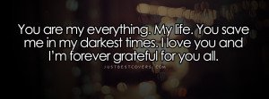 You Are My Everything Demi Lovato Facebook Cover Photo