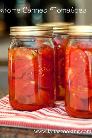 Home Canned Tomatoes | Never Enough Thyme - Recipes and food ...
