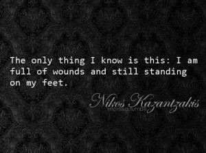 Try and knock me down again....