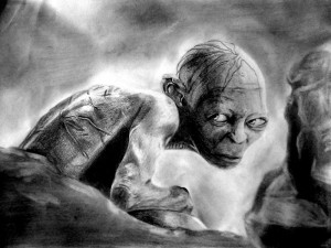 Back > Gallery For > Smeagol Lord Of The Rings Smiling