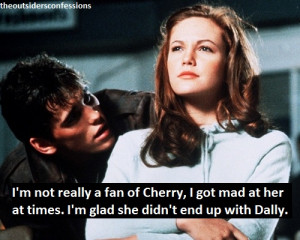 the outsiders cherry valance quotes