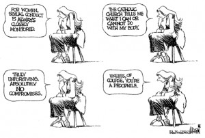 Cartoon by Don Wright, Palm Beach Post