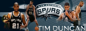 Tim Duncan San Antonio Spurs Timeline Cover