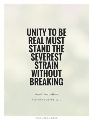 Mahatma Gandhi Quotes Unity Quotes Brotherhood Quotes