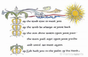 Irish Blessing Celtic...