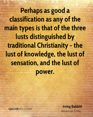 Irving Babbitt Quotes