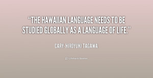 Hawaiian Language