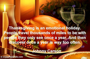 Thanksgiving Day Quotes and Sayings