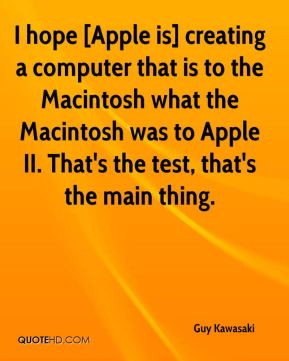 computer that is to the Macintosh what the Macintosh was to Apple ...