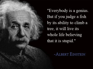 One of Einstein’s greatest quotes. Image credit: QuotesEverlasting ...