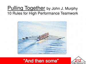 Pulling Together By John Murphy