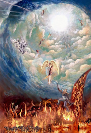 Spiritual Warfare Painting