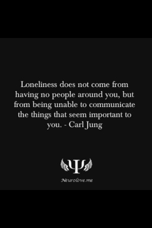 Loneliness. | quotes/sayings/posters/prints