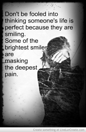 Smiling Through The Pain