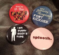 ... ://www.etsy.com/listing/171848731/archer-quote-2-14-buttons-set-of-4