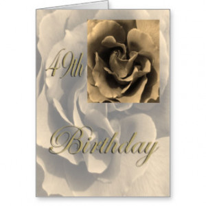 49th Birthday Cards & More