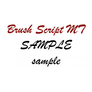 Brush Script MT Font