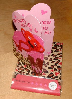 ... vday card and what are some cute quotes or like sayings to put on it