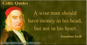 Jonathan Swift. Image Copyright - Ireland Calling