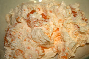 Stuff” 24 oz. small curd cottage cheese 1 (3 oz.) pkg. orange Jello ...