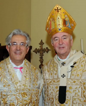 father edoardo cerrato c o with archbishop vincent nichols quote