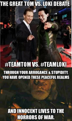 this makes me laugh!! funny use of odin's quote. there's no war for me ...