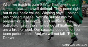 Favorite Rorke Denver Quotes