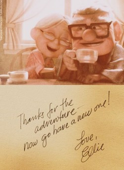 love couple cute quote UP old Ellie thanks adventure go have a new one