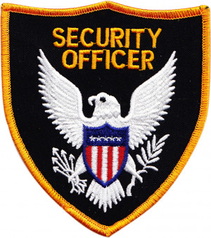 security patches, security officer patches, security emblem