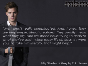 Quotes from Fifty Shades of Grey (E.L. James) Plus the Movie Trailers!