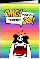 OMG! you’re turning 29! card - Product #203207
