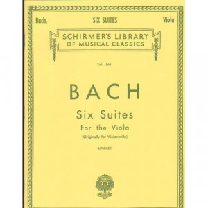 Bach J S 6 Suites BWV 1007 1012 Viola solo arranged by Samuel