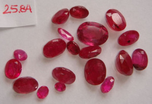 View Product Details: Rubies Cutted