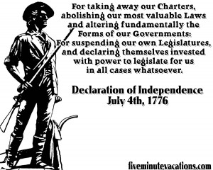 ... what it was that drove our founding fathers into open rebellion