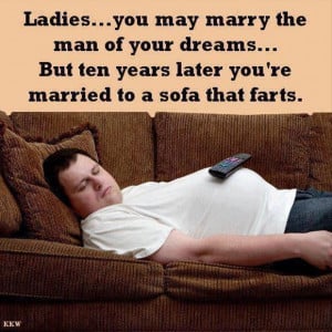 ladies marry the man of their dreams funny fart jokes