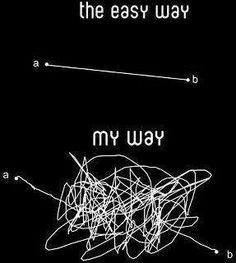 The easy way vs. my way #sober #sobriety #inspiration #humor #quotes # ...