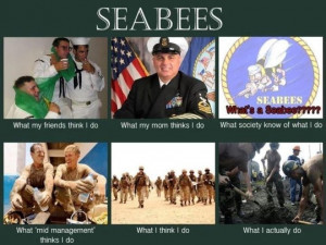 My husband is a big bad Seabee