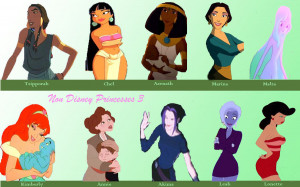 Non Disney Princesses 3 by JamiMunji