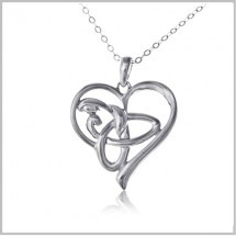 Celtic Mothers Knot Heart