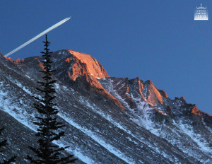 Spirituality of Planes and Jets Crossing the Wilderness Sky